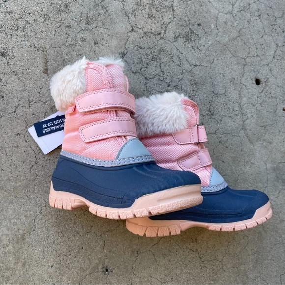 Osh Kosh Boots Oshkosh B'Gosh Toddler Yule Cold
Snow Weather Faux Fur Boot 7 New - Picture 6 of 6